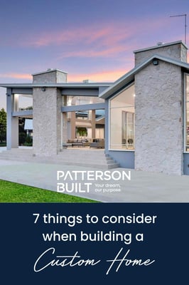 Custom Home building Checklist Custom Home building Checklist