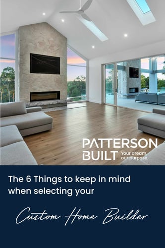 Custom Home building Checklist Custom Home building Checklist